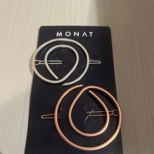 Monat Hair Clips NWT